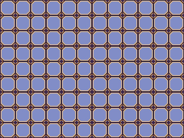 Free Vector illustration of tiles textured pattern