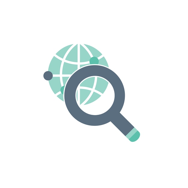 Free vector illustration of worldwide search