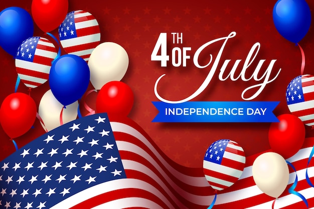 Independence day background design