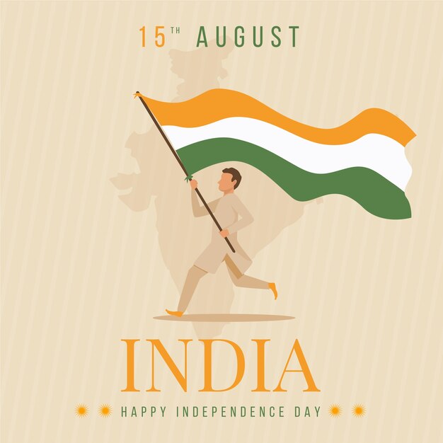 India independence day illustration