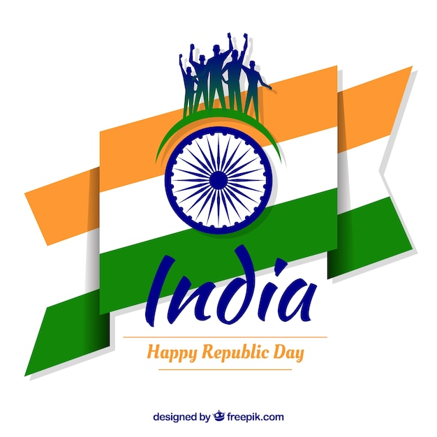 Free Vector india republic day