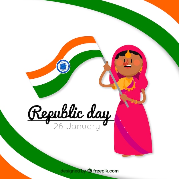 Free Vector india republic day