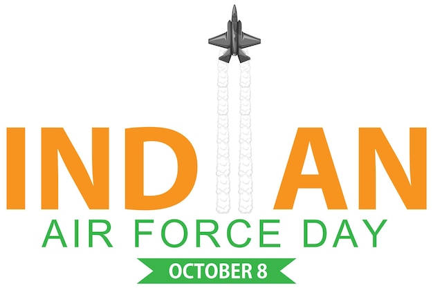 Indian Air Force Day Poster Design