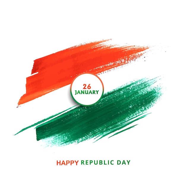 Indian flag concept background for republic day design