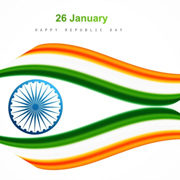 Free Vector indian flag design