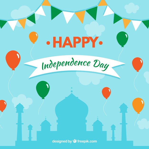 Indian independence day background