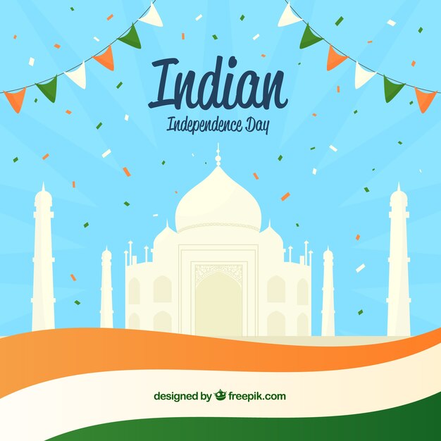 Indian independence day background