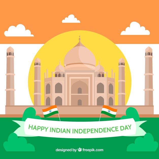 Indian independence day background