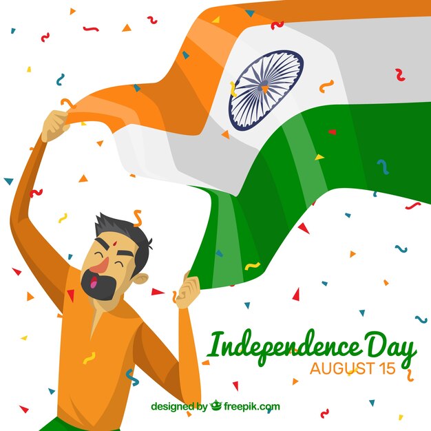 Indian independence day background