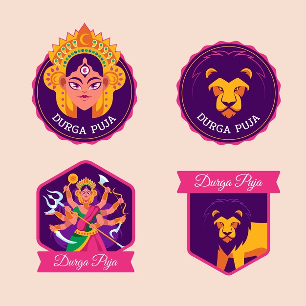 Indian lifestyle sticker set