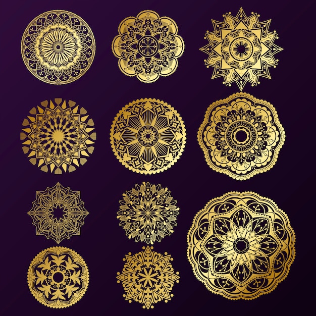 Free Vector indian mandala design