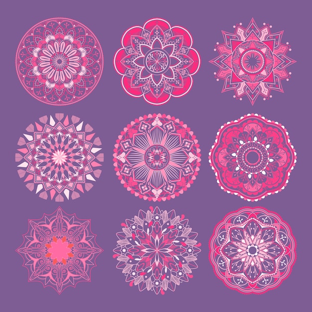 Free Vector indian mandala design