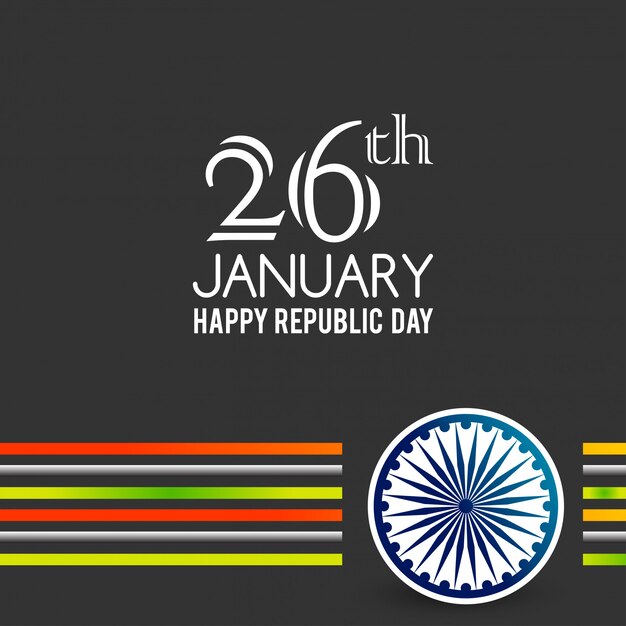 Indian republic day 26th January