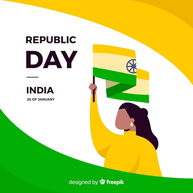 Indian republic day background