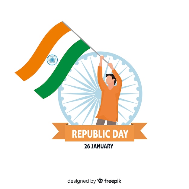 Indian republic day background