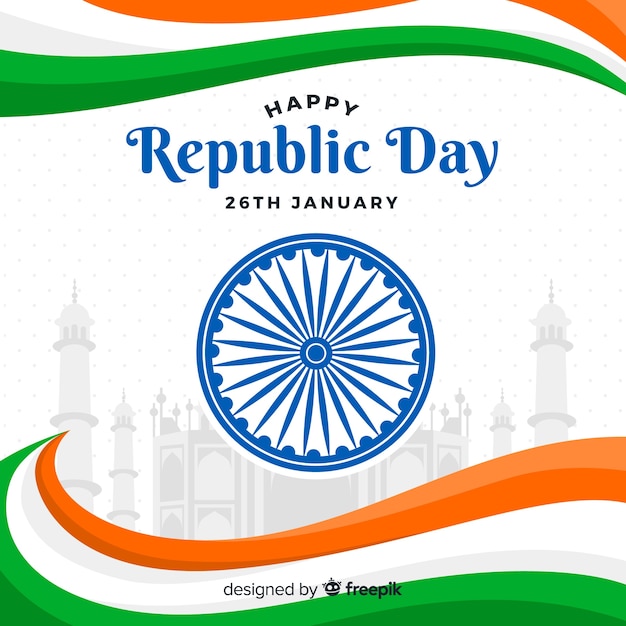 Indian republic day background