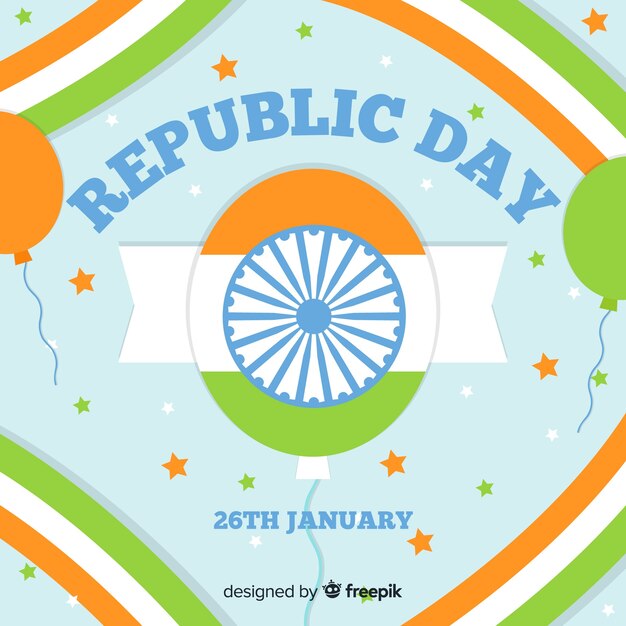 Indian republic day background