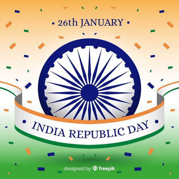 Indian republic day background