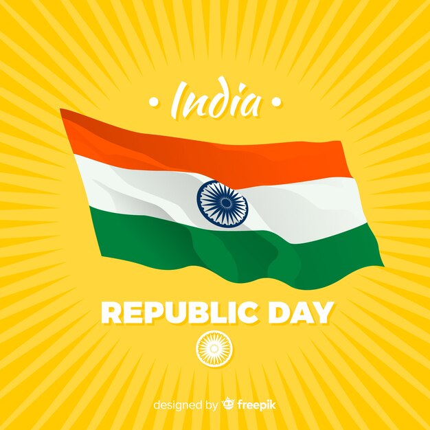 Indian republic day background