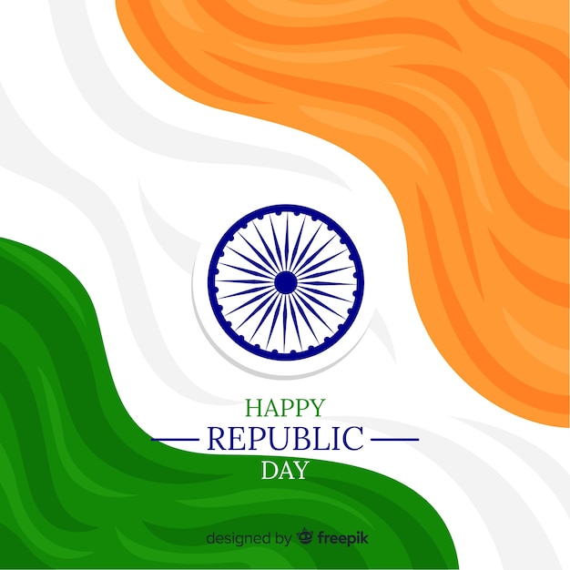 Free Vector indian republic day 