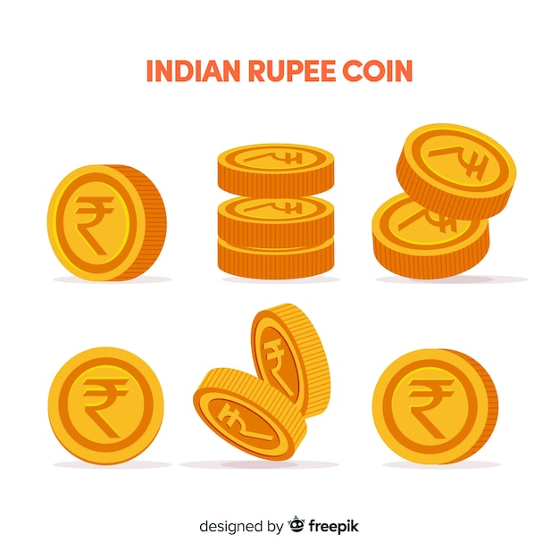 Indian rupee coins