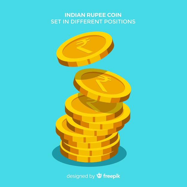 Free vector indian rupee