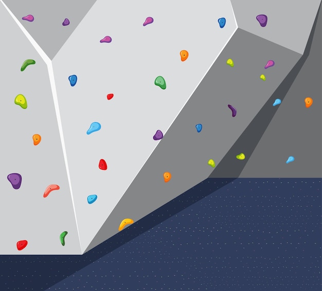 Free Vector indoor rock climbing wall background