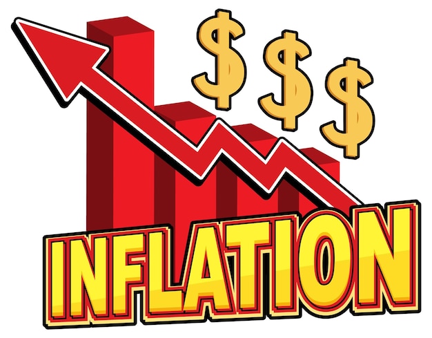 Inflation isolated word text