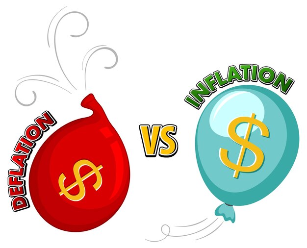 Inflation vs deflation with balloons