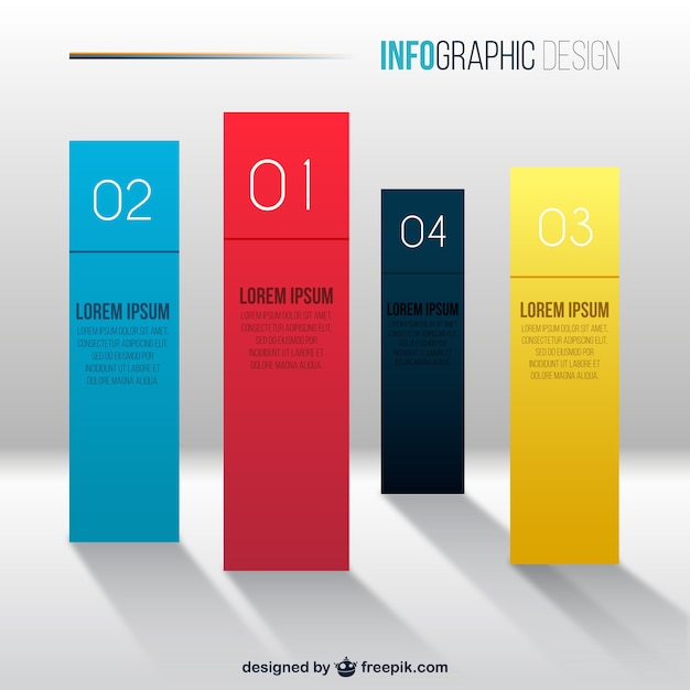 Infographic banners template