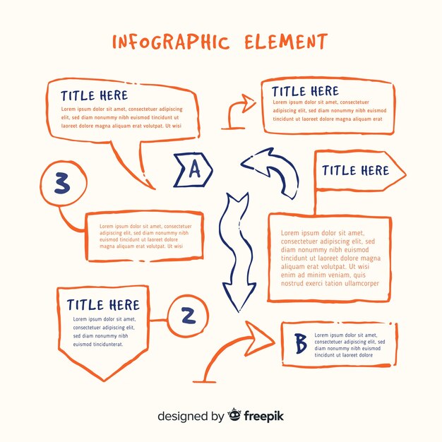 Infographic element collection