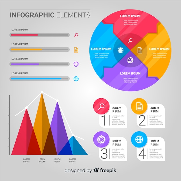 Infographic element collection