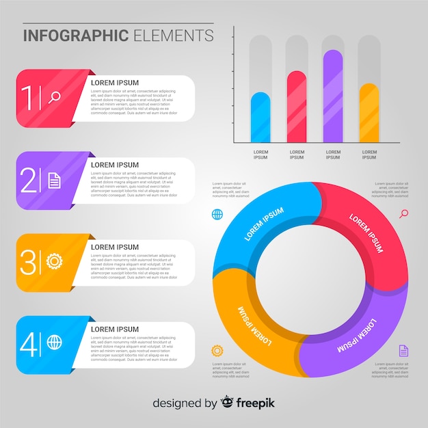 Infographic element collection