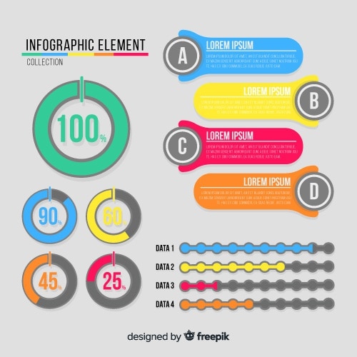 Infographic element collection