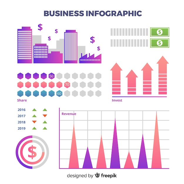 Infographic element collection