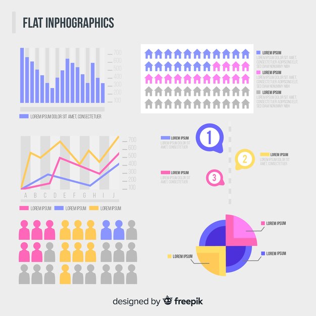 Infographic element collection