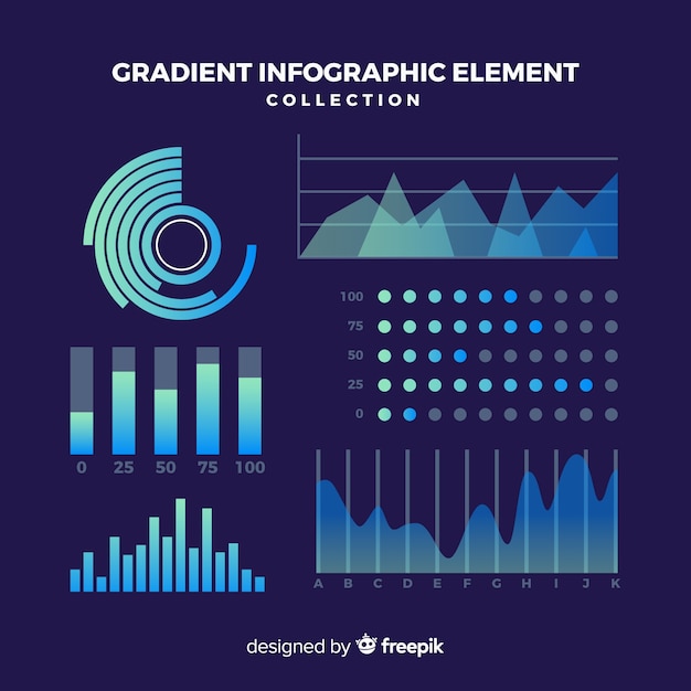 Infographic element collection