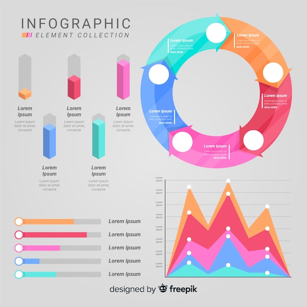 Infographic element collection