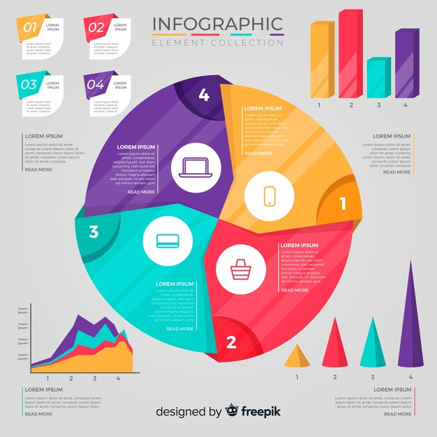 Infographic element collection