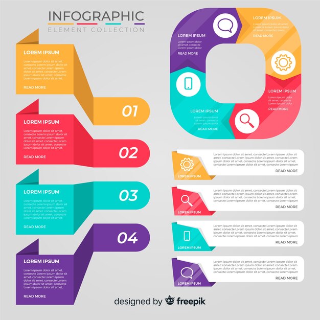 Infographic element collection