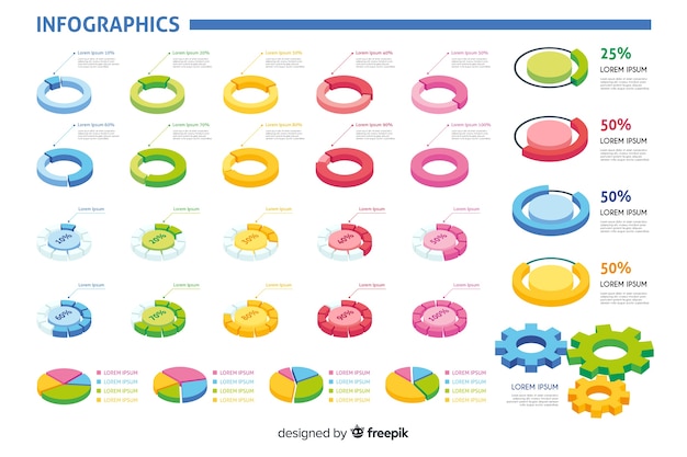 Infographic element collection