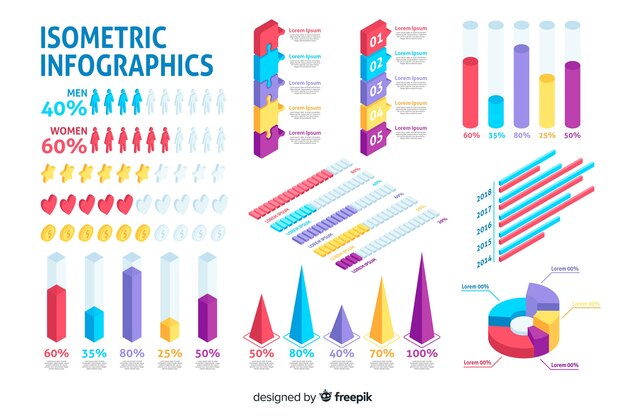 Infographic element collection