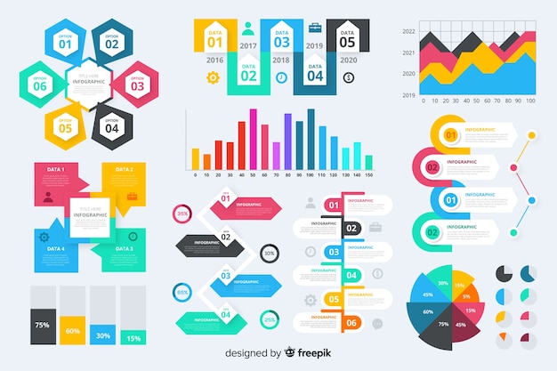 Infographic element collection