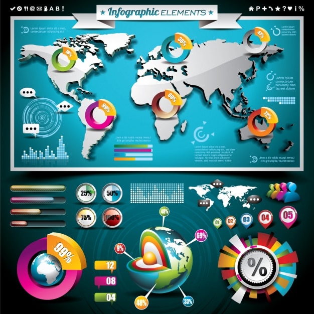 Infographic elements design