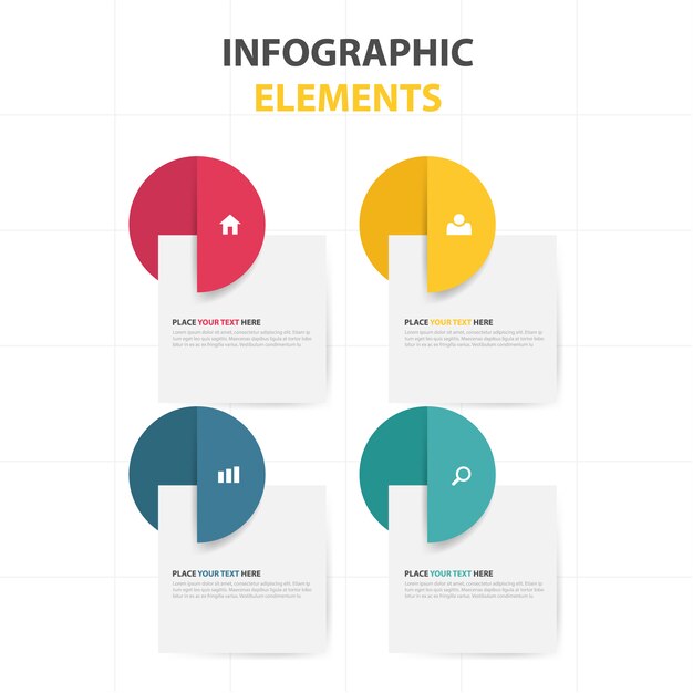 Infographic elements template