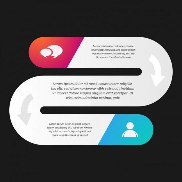 Infographic template design