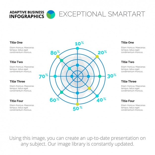 Free vector infographic template design