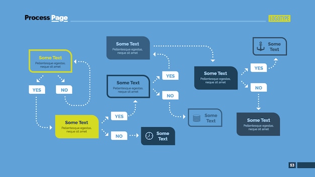 Infographic template design