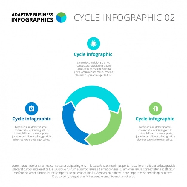 Infographic template design