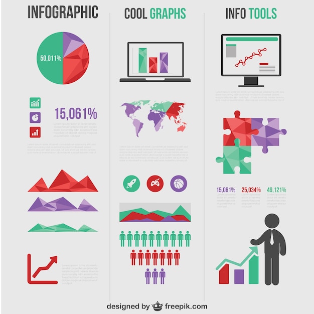 Infographic templates pack